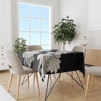 Ia Orana Tahiti Tiare Tablecloth Black Lei - Polynesian Pride