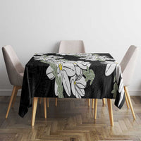 Ia Orana Tahiti Tiare Tablecloth Black Lei - Polynesian Pride