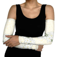 Ia Orana Tahiti Tiare Arm Sleeves Lemon Yellow Lei - Polynesian Pride