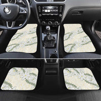 Ia Orana Tahiti Tiare Car Mats Lemon Yellow Lei LT7 Set 4pcs Lemon - Polynesian Pride