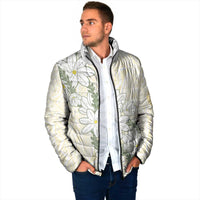 Ia Orana Tahiti Tiare Padded Jacket Lemon Yellow Lei - Polynesian Pride