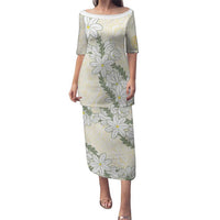 Ia Orana Tahiti Tiare Puletasi Lemon Yellow Lei - Polynesian Pride