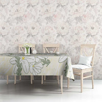 Ia Orana Tahiti Tiare Tablecloth Lemon Yellow Lei - Polynesian Pride