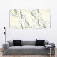 Ia Orana Tahiti Tiare Tapestry Lemon Yellow Lei - Polynesian Pride