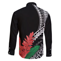 AAPI Heritage Month Family Matching Off Shoulder Maxi Dress and Hawaiian Shirt Samoa Teuila