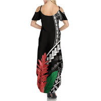 AAPI Heritage Month Summer Maxi Dress Samoa Teuila LT7 - Polynesian Pride