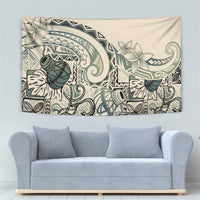 Aloha Hawaii Tapa Tapestry Summer Green Hawaiian Ipu LT7 - Polynesian Pride