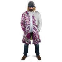 Aloha Hawaii Tapa Cloak Vibrant Fuchsia Hawaiian Ipu LT7 - Polynesian Pride
