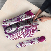 Aloha Hawaii Tapa Umbrella Vibrant Fuchsia Hawaiian Ipu LT7 - Polynesian Pride