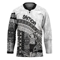 Samoa Mamanu Siapo Classic Black Hockey Jersey Tatau Malie