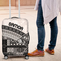 Samoa Mamanu Siapo Classic Black Luggage Cover Tatau Malie