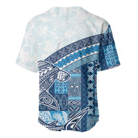 Samoa Mamanu Siapo Royal Blue Baseball Jersey Tatau Malie