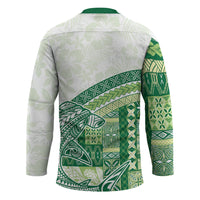 Samoa Mamanu Siapo Forest Green Hockey Jersey Tatau Malie