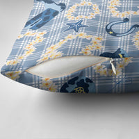 Aloha Hawaii Paniolo Jeans Palaka Pillow Cover Coastal Rodeo - Polynesian Pride