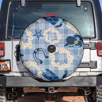 Aloha Hawaii Paniolo Jeans Palaka Spare Tire Cover Coastal Rodeo - Polynesian Pride