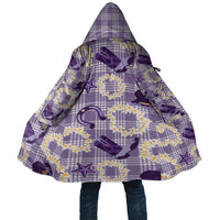 Aloha Hawaii Paniolo Lavender Palaka Cloak Coastal Rodeo - Polynesian Pride