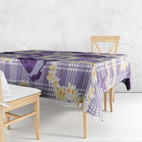 Aloha Hawaii Paniolo Lavender Palaka Tablecloth Coastal Rodeo - Polynesian Pride
