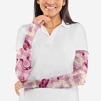 Aloha Hawaii Paniolo Lokelani Rose Palaka Arm Sleeves Coastal Rodeo - Polynesian Pride