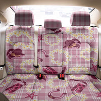 Aloha Hawaii Paniolo Lokelani Rose Palaka Back Car Seat Cover Coastal Rodeo - Polynesian Pride