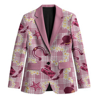 Aloha Hawaii Paniolo Lokelani Rose Palaka Blazer Coastal Rodeo - Polynesian Pride