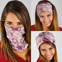 Aloha Hawaii Paniolo Lokelani Rose Palaka Neck Gaiter Coastal Rodeo - Polynesian Pride