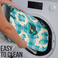 Aloha Hawaii Paniolo Teal Palaka Bathroom Set Coastal Rodeo - Polynesian Pride