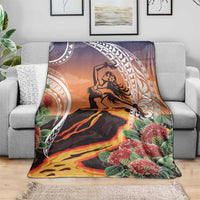 Hawaii Women's Day Tribal Blanket Pele Honua Mea