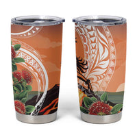 Hawaii Women's Day Tribal Tumbler Cup Pele Honua Mea LT7 Art - Polynesian Pride