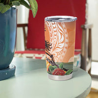 Hawaii Women's Day Tribal Tumbler Cup Pele Honua Mea LT7 - Polynesian Pride