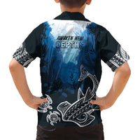 World Ocean Day Pasifika Kid Hawaiian Shirt Awaken New Depths LT7 - Polynesian Pride