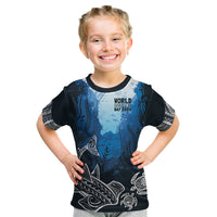 World Ocean Day Pasifika Kid T Shirt Awaken New Depths