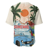 Summer Holiday It's 5 o'clock Somewhere Vintage Hawaii Baseball Jersey LT7 - Polynesian Pride