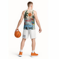 Summer Holiday It's 5 o'clock Somewhere Vintage Hawaii Basketball Jersey LT7 - Polynesian Pride