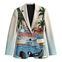 Summer Holiday It's 5 o'clock Somewhere Vintage Hawaii Blazer LT7 Unisex Colorful - Polynesian Pride