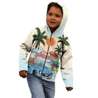 Summer Holiday It's 5 o'clock Somewhere Vintage Hawaii Kid Hoodie LT7 - Polynesian Pride