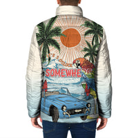 Summer Holiday It's 5 o'clock Somewhere Vintage Hawaii Padded Jacket LT7 - Polynesian Pride