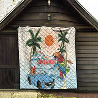 Summer Holiday It's 5 o'clock Somewhere Vintage Hawaii Quilt LT7 - Polynesian Pride