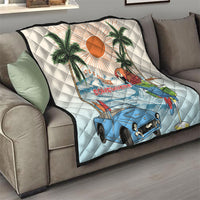 Summer Holiday It's 5 o'clock Somewhere Vintage Hawaii Quilt LT7 - Polynesian Pride