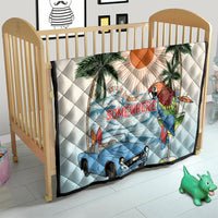 Summer Holiday It's 5 o'clock Somewhere Vintage Hawaii Quilt LT7 - Polynesian Pride