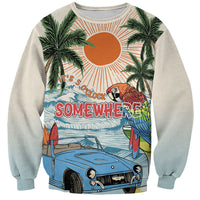 Summer Holiday It's 5 o'clock Somewhere Vintage Hawaii Sweatshirt LT7 Unisex Colorful - Polynesian Pride