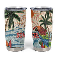Summer Holiday It's 5 o'clock Somewhere Vintage Hawaii Tumbler Cup LT7 Colorful - Polynesian Pride