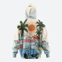 Summer Holiday It's 5 o'clock Somewhere Vintage Hawaii Zip Hoodie LT7 - Polynesian Pride