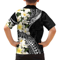 Aloha Hawaii Festive Family Matching Off Shoulder Short Dress and Hawaiian Shirt Frangipani Lace Classic