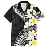 Aloha Hawaii Festive Family Matching Puletasi and Hawaiian Shirt Frangipani Lace Classic