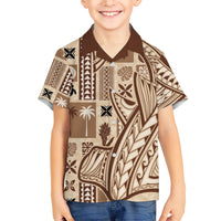 samoa-tapa-family-matching-short-sleeve-bodycon-dress-and-hawaiian-shirt-siapo-mix-tatau-patterns