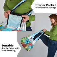 Aloha Honolulu Festival Grocery Bag Ukulele By The Shore