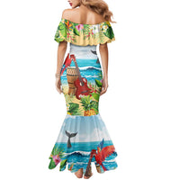Aloha Honolulu Festival Mermaid Dress Ukulele By The Shore
