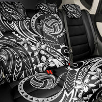Polynesia Beach Volleyball Personalized Back Car Seat Cover Basic