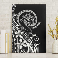 Polynesia Beach Volleyball Personalized Canvas Wall Art Basic