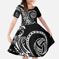 Polynesia Beach Volleyball Personalized Family Matching Puletasi and Hawaiian Shirt Basic